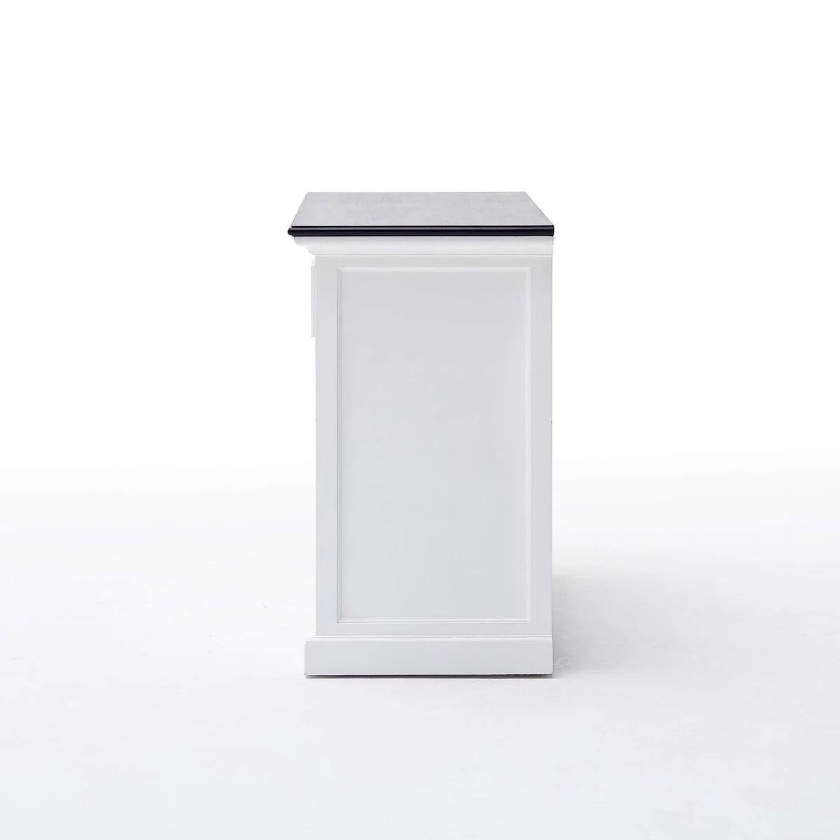 Halifax Contrast Buffet - White with Black Top | Marcottestyle