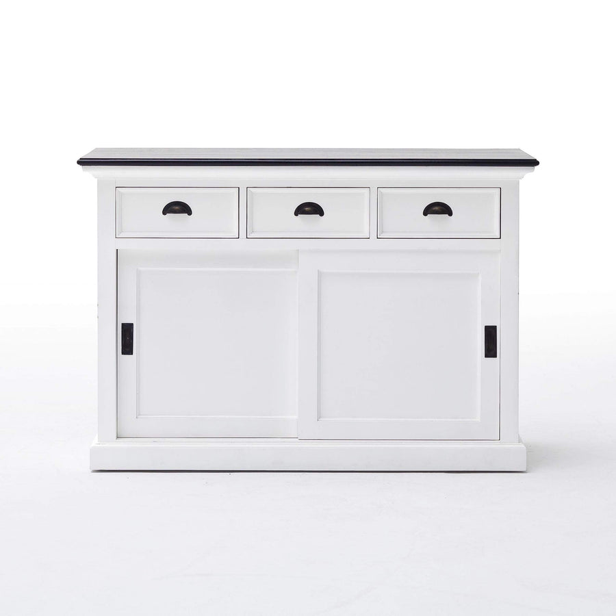 Halifax Contrast Buffet - Wit met zwart topje | Marcottestyle
