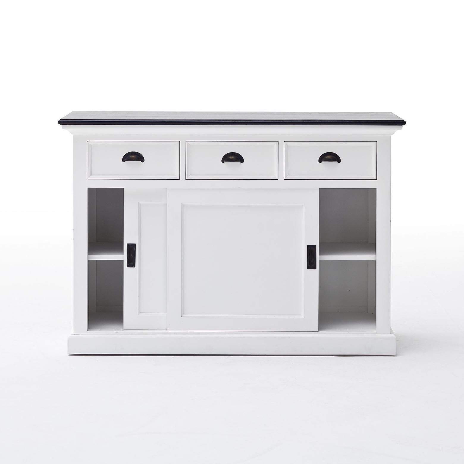 Halifax Contrast Buffet - Wit met zwart topje | Marcottestyle