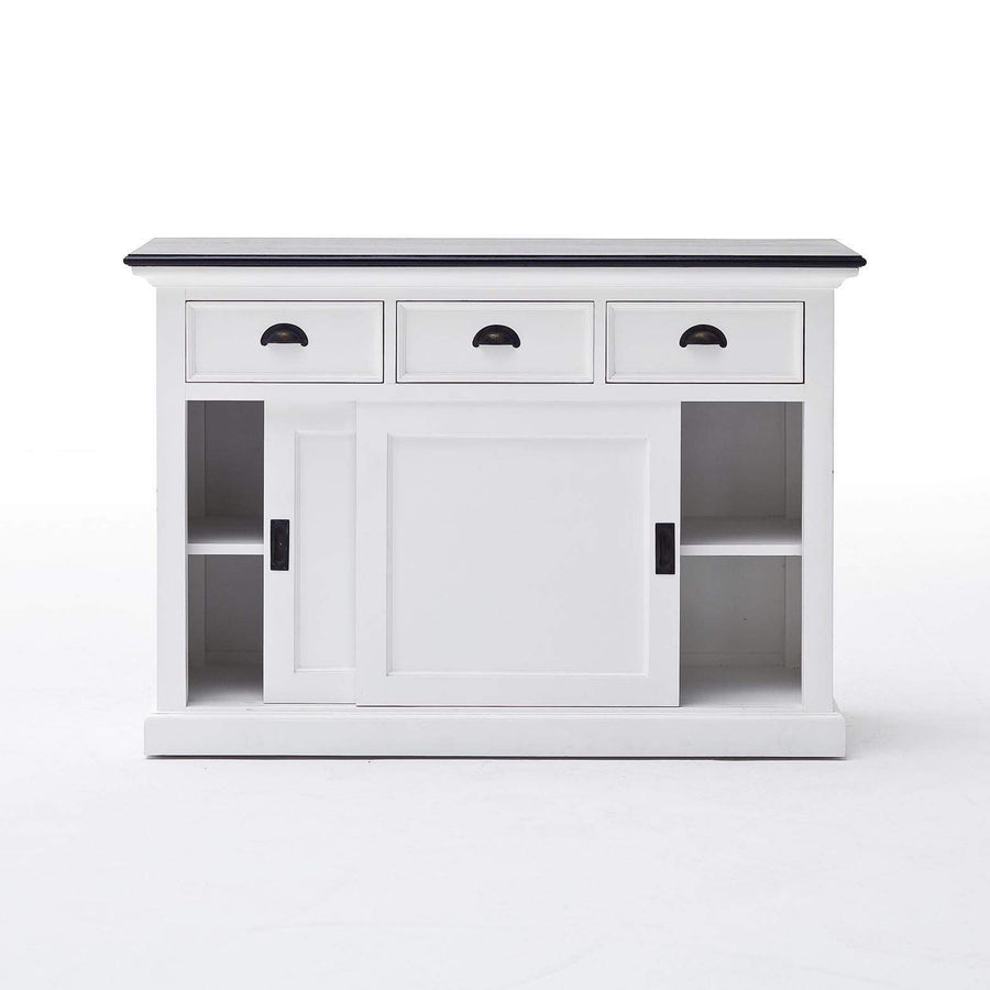 Halifax Contrast Buffet - Wit met zwart topje | Marcottestyle