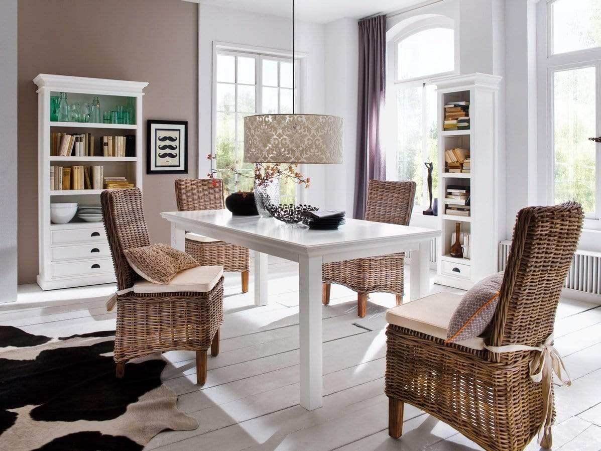 Halifax Dining Table 160cm - Blanc | Marcottestyle