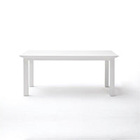 Halifax Table de salle à manger 160cm - Blanc