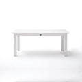 Halifax Table de salle à manger 160cm - Blanc