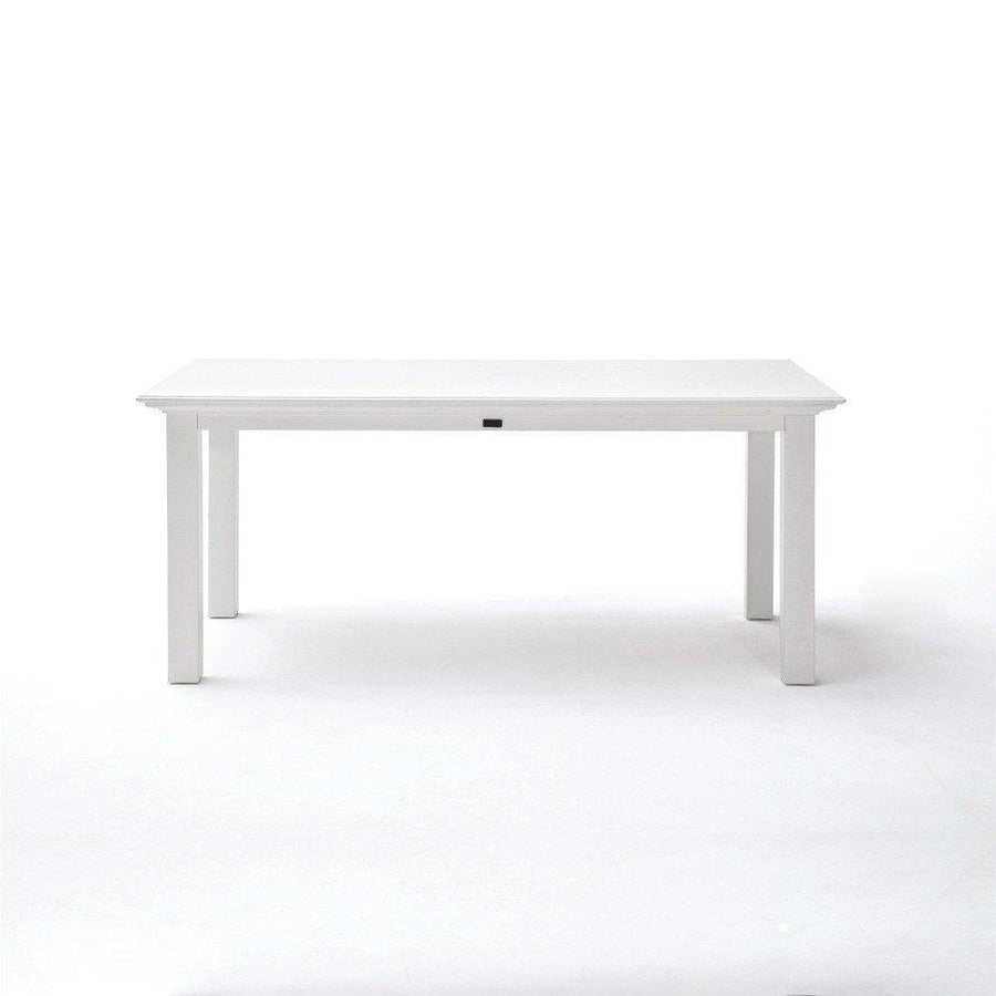 Halifax Table de salle à manger 160cm - Blanc
