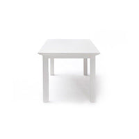 Halifax Table de salle à manger 160cm - Blanc