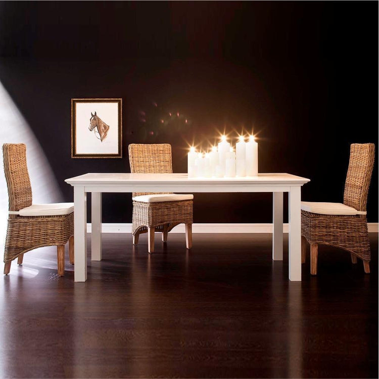 Halifax Dining Table 180cm - Blanc | Marcottestyle