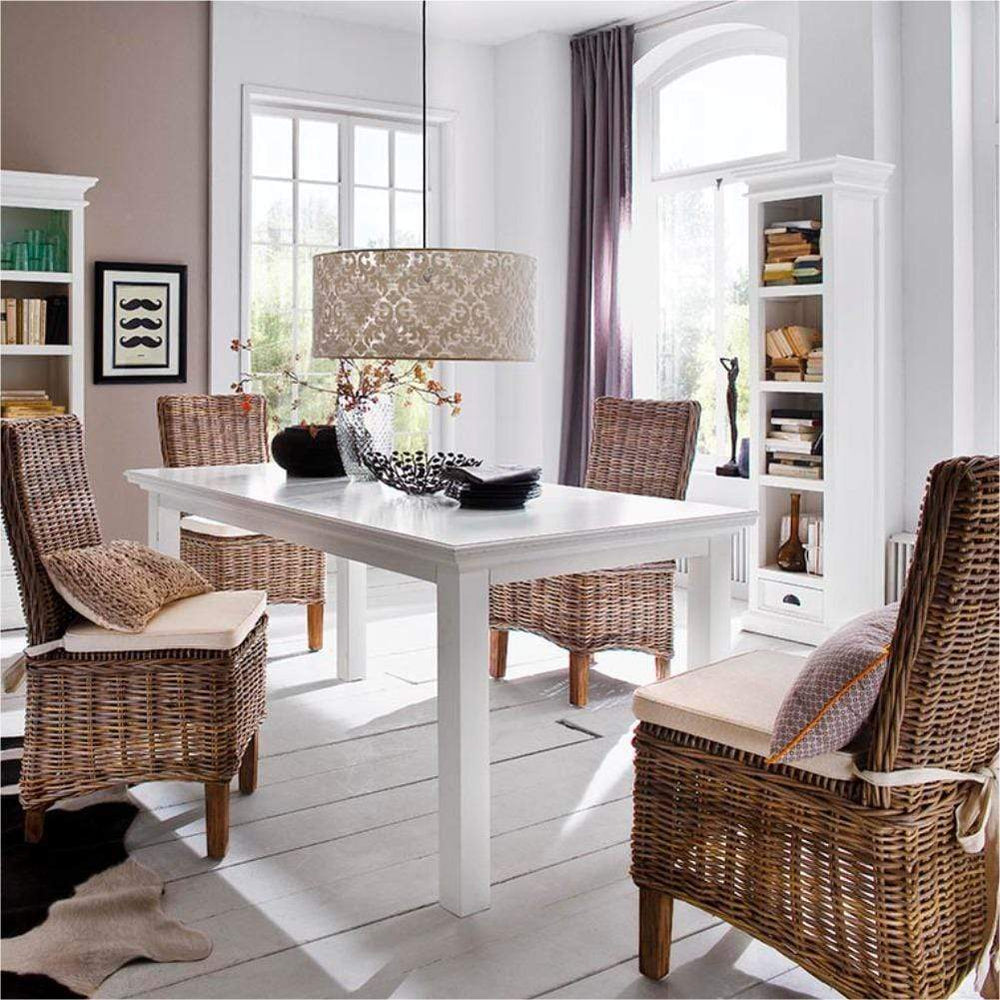 Halifax Dining Table 180cm - White - View 2