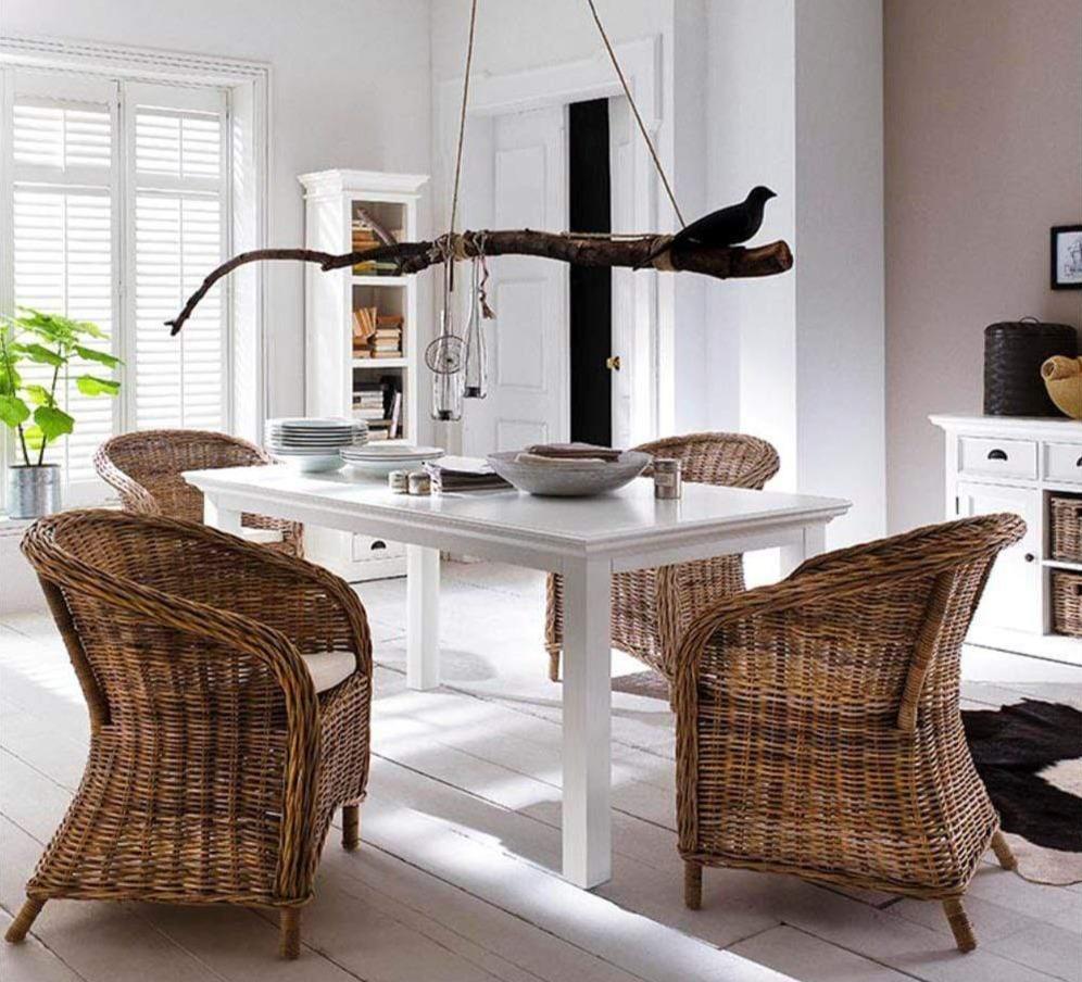 Halifax Dining Table 180cm - Blanc | Marcottestyle