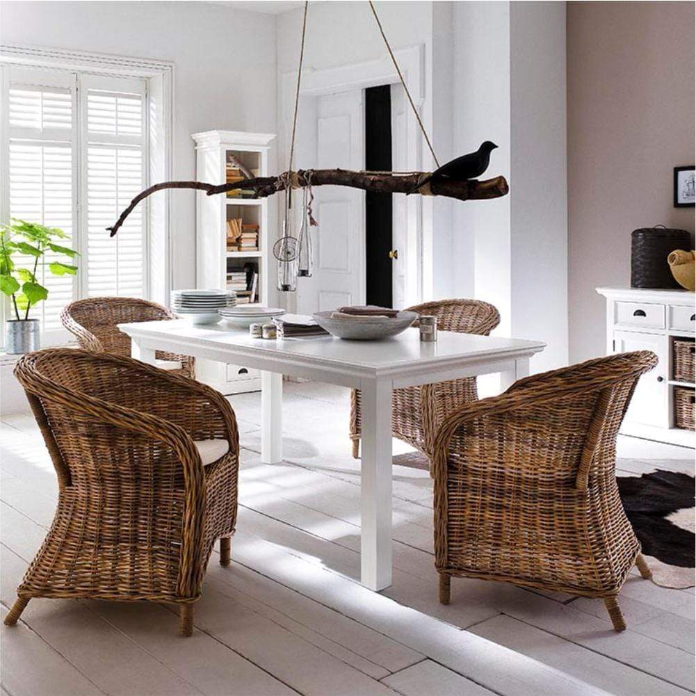 Halifax Dining Table 200cm - Wit | Marcottestyle