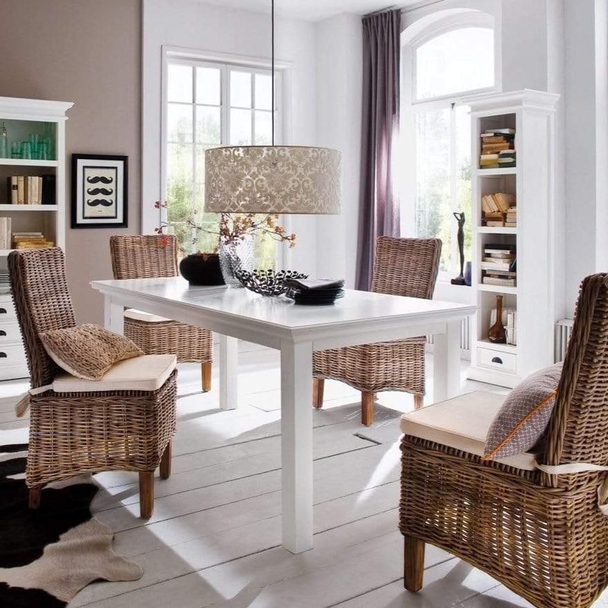 Halifax Dining Table 200cm - Wit | Marcottestyle