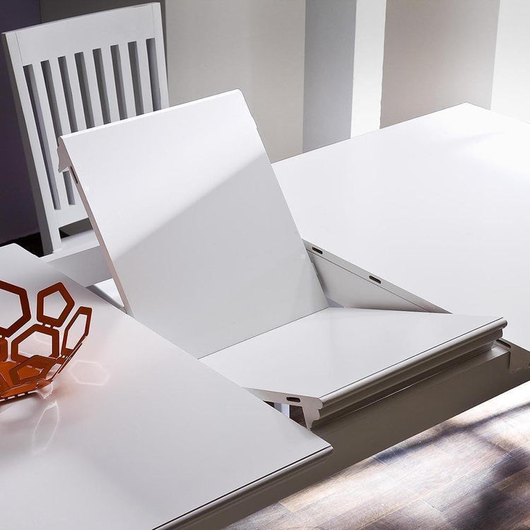 Halifax Extension Dining Table - Blanc | Marcottestyle