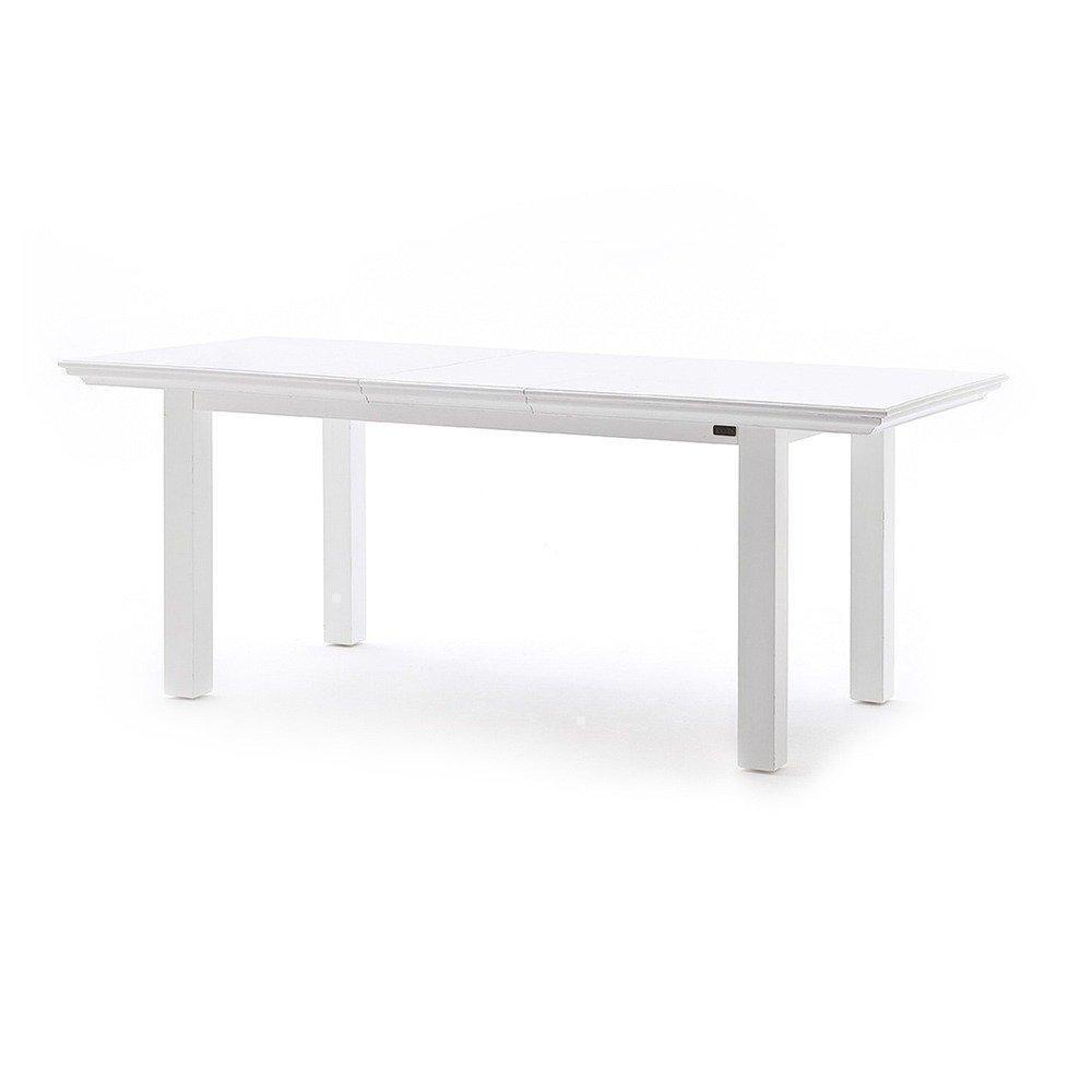 Halifax Extension Dining Table - Blanc | Marcottestyle