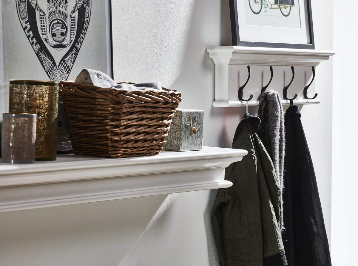 Halifax Floating Wall Shelf 80cm - White | Marcottestyle