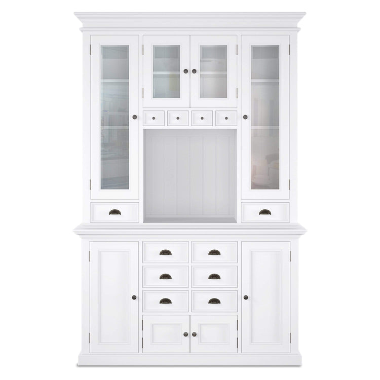 Halifax Kitchen Buffet & Hutch - Blanc | Marcottestyle