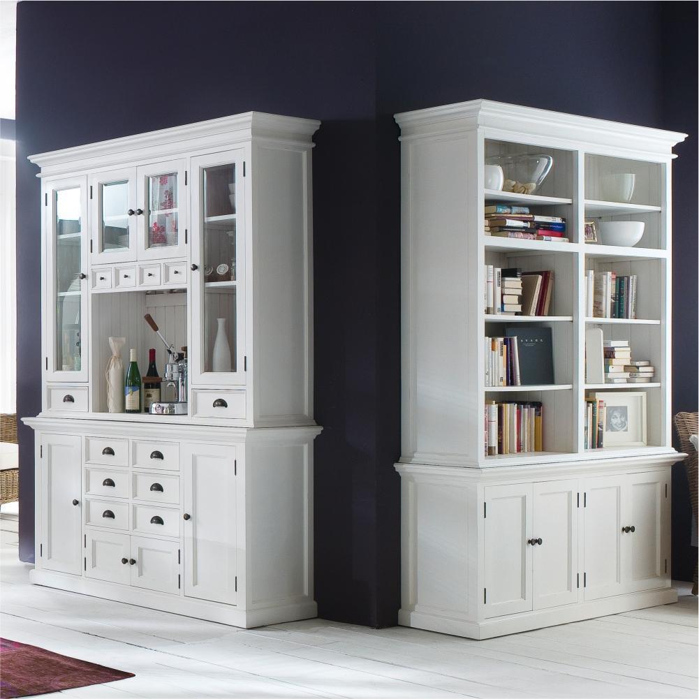 Halifax Kitchen Buffet & Hutch - Blanc | Marcottestyle
