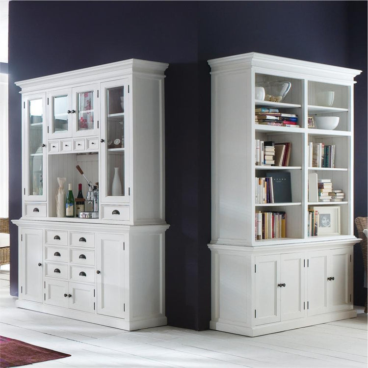Halifax Kitchen Buffet & Hutch - Blanc | Marcottestyle