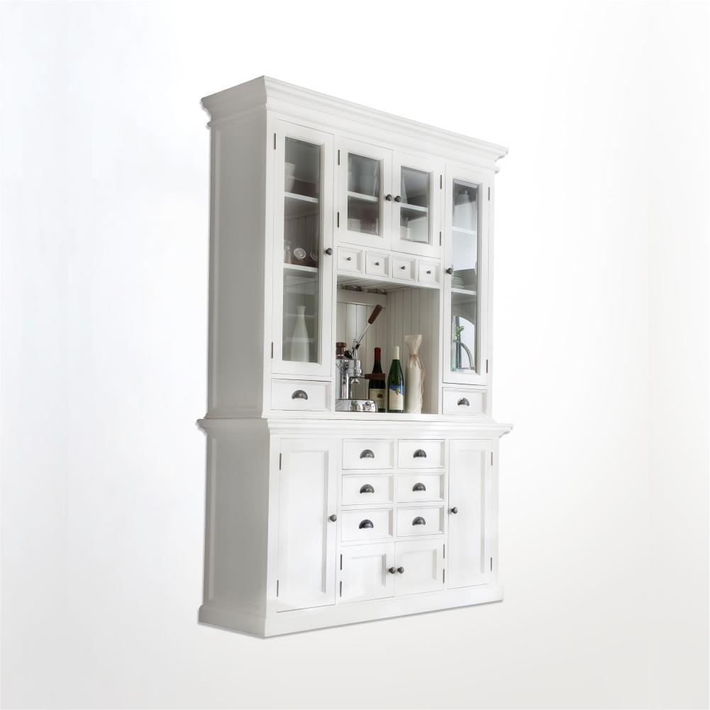 Halifax Kitchen Buffet & Hutch - Blanc | Marcottestyle