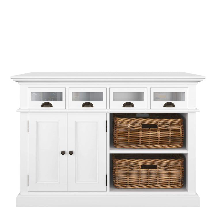 Halifax Kitchen Buffet - White | Marcottestyle