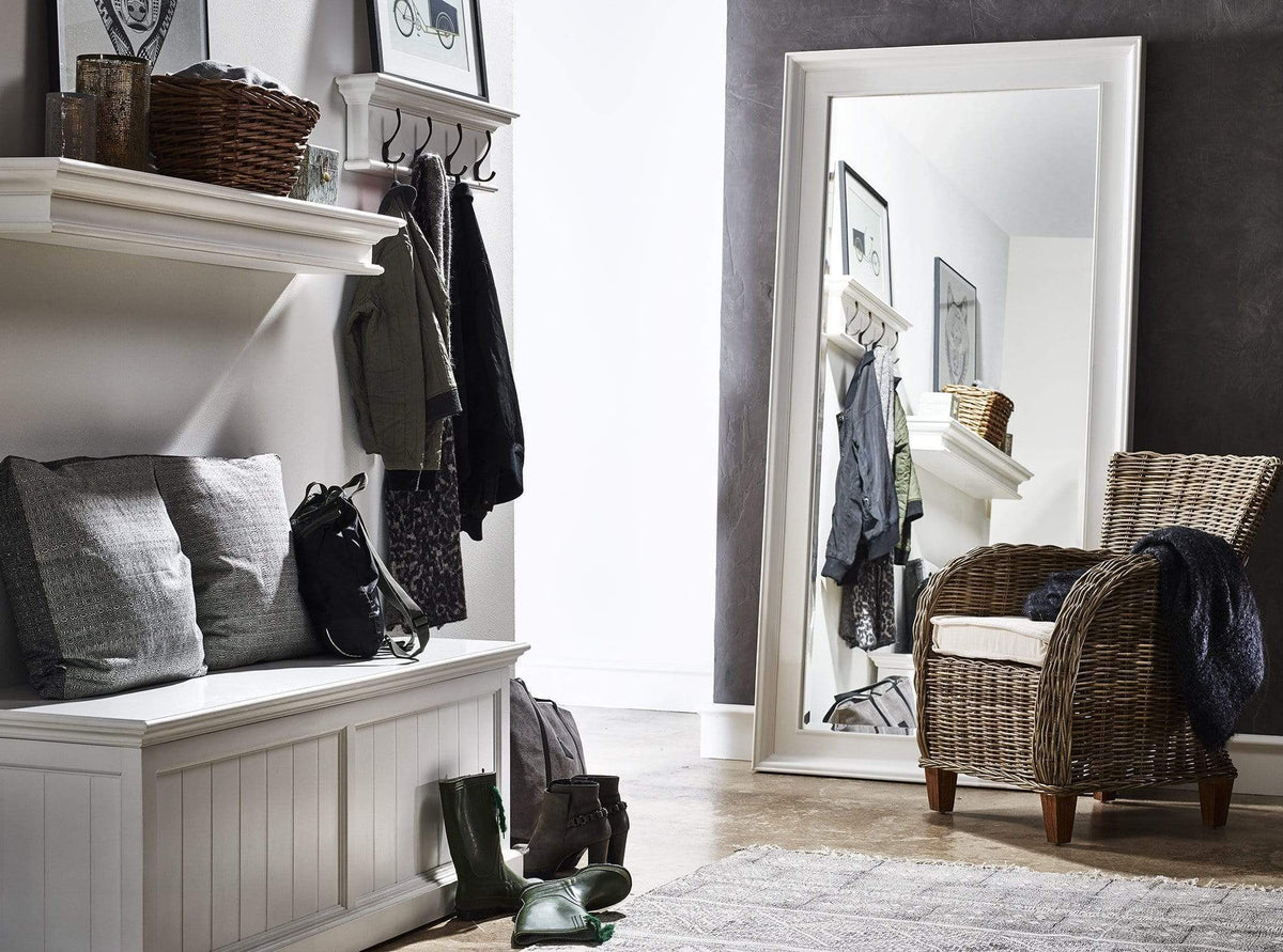 Halifax Medium Blanket and Storage Box - Weiß | Marcottestyle