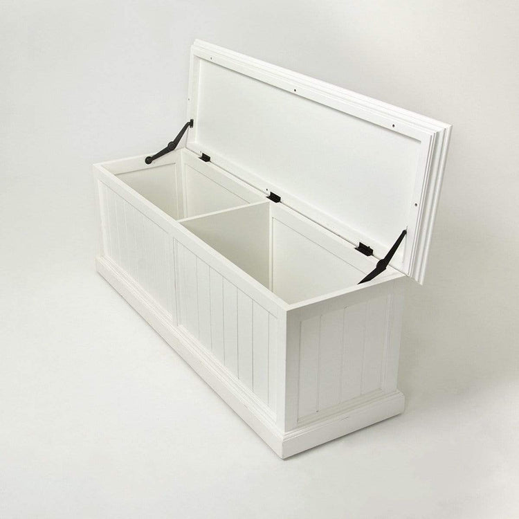 Halifax Medium Blanket and Storage Box - Weiß | Marcottestyle
