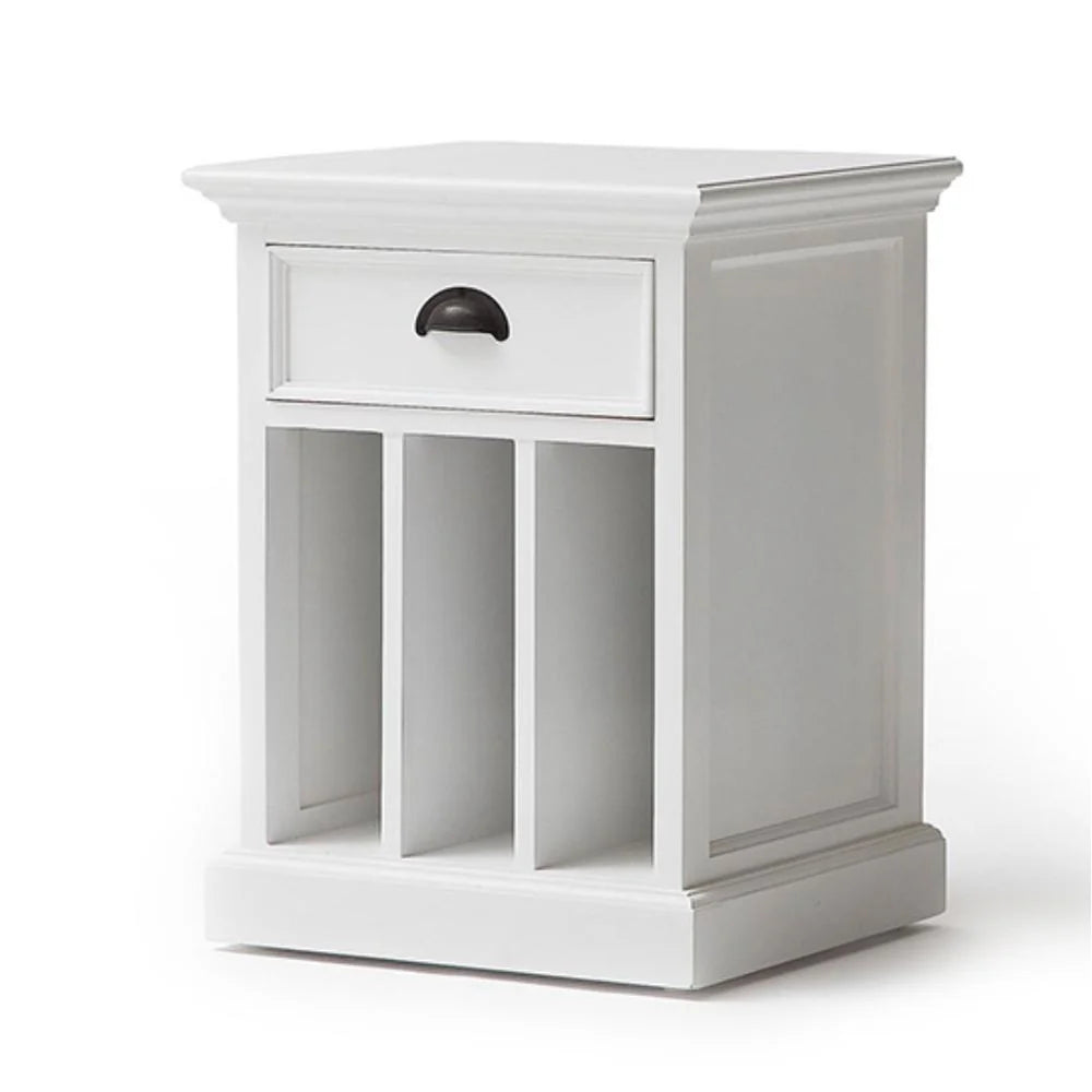 Halifax Side Table - Blanc | Marcottestyle