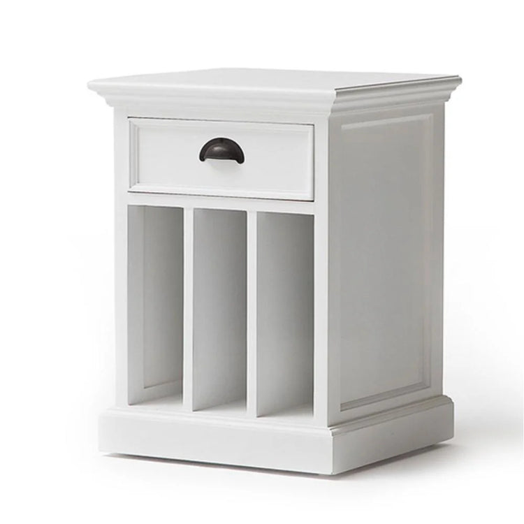 Halifax Side Table - Blanc | Marcottestyle