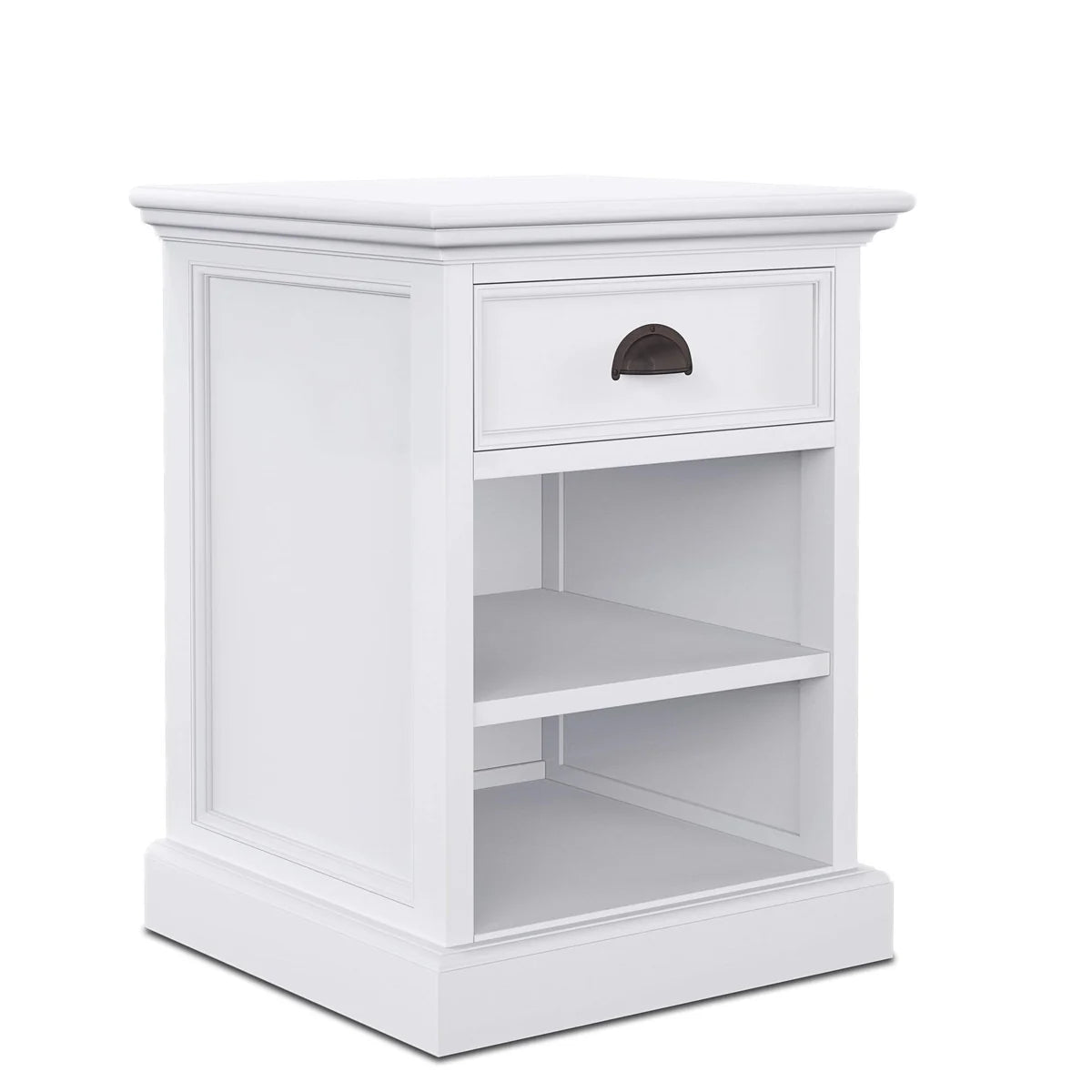 Halifax Side Table - Blanc | Marcottestyle