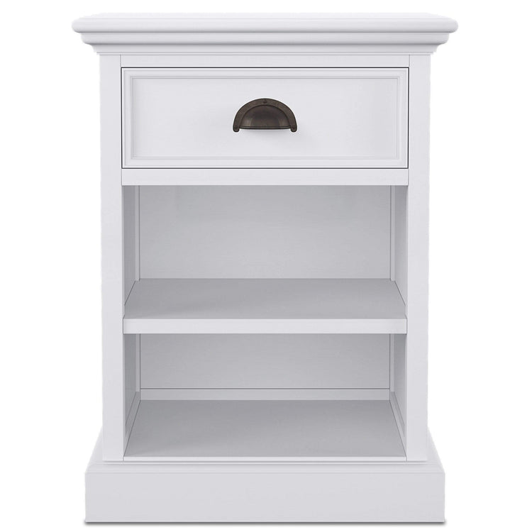 Halifax Side Table - Blanc | Marcottestyle