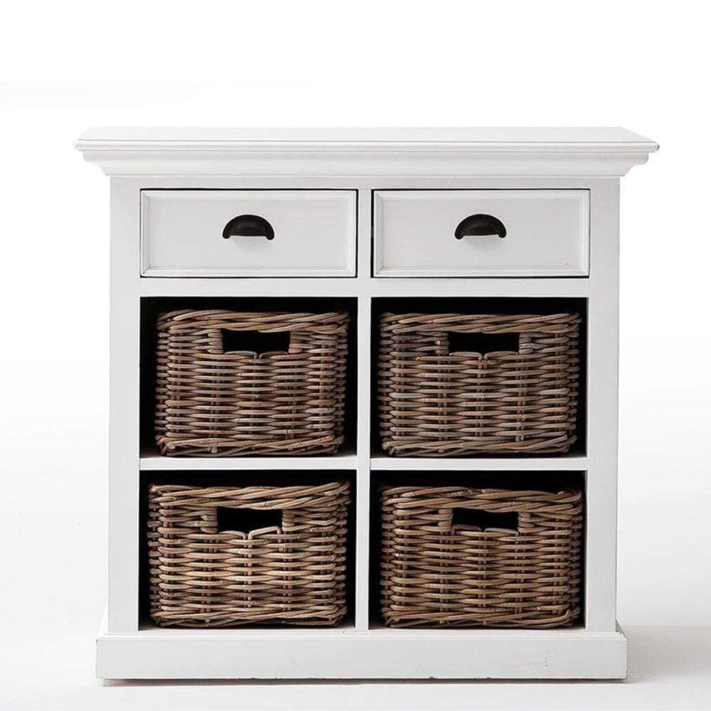 Halifax Small Buffet - White | Marcottestyle