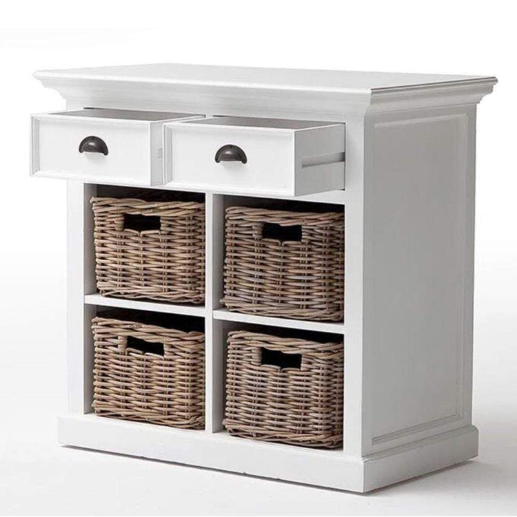 Halifax Small Buffet - White | Marcottestyle