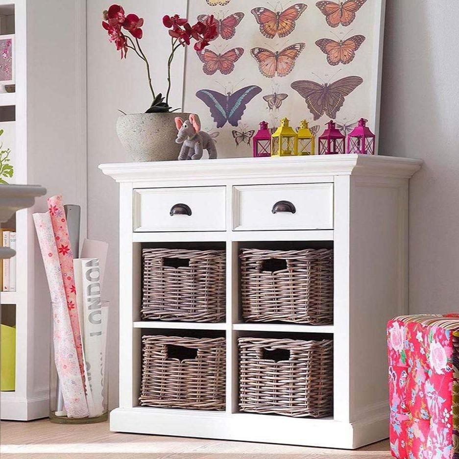 Halifax Small Buffet - White | Marcottestyle