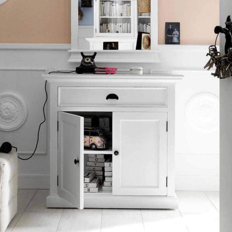 Halifax Small Buffet - White | Marcottestyle