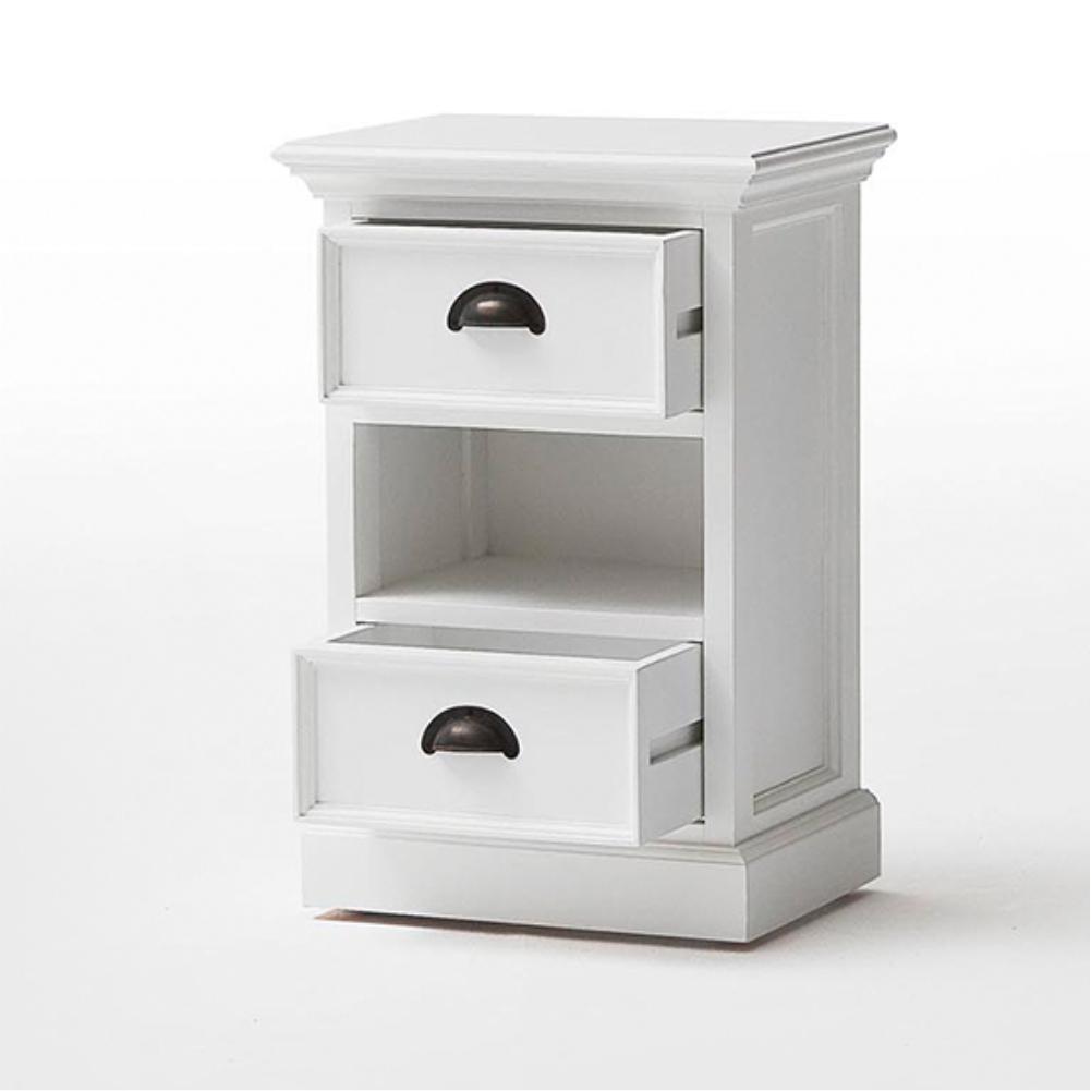 Halifax Storage Unit 1 Rattan Basket - Blanc | Marcottestyle