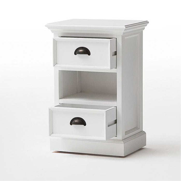 Halifax Storage Unit 1 Rattan Basket - Blanc | Marcottestyle