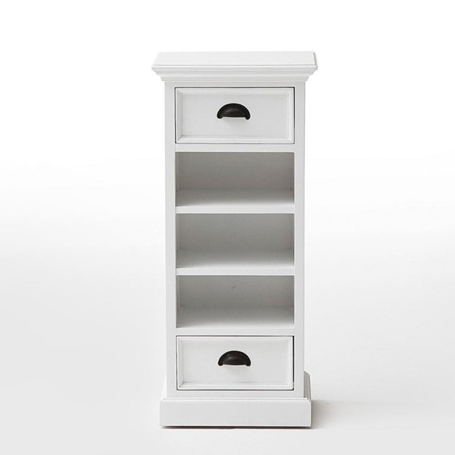 Halifax Meuble de rangement 3 Rotin Baskets - Blanc