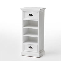 Halifax Meuble de rangement 3 Rotin Baskets - Blanc
