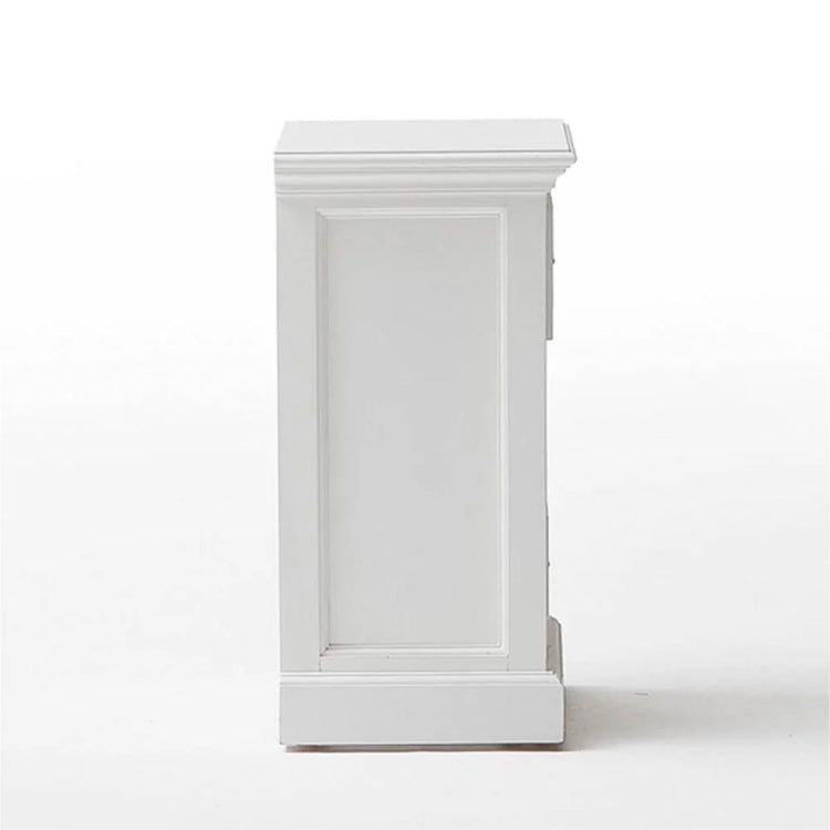 Halifax Storage Unit / Bedside Chest 3 Drawers - Blanc | Marcottestyle