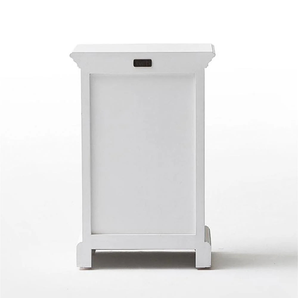 Halifax Storage Unit / Bedside Chest 3 Drawers - Blanc | Marcottestyle