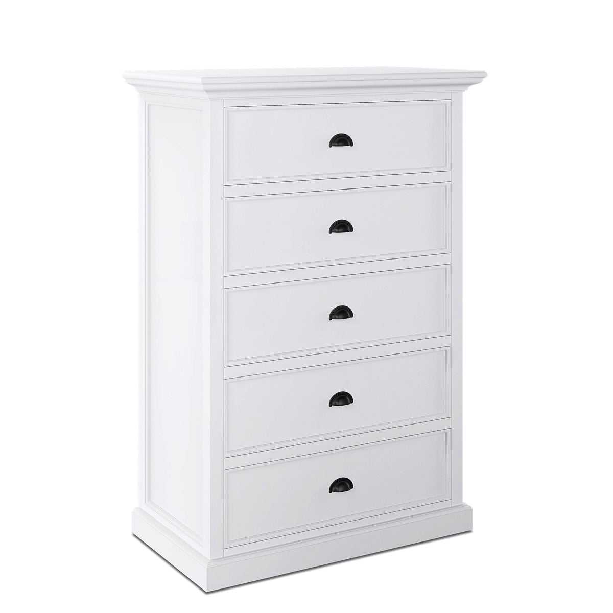 Halifax Tall Chest of Drawers - Blanc | Marcottestyle