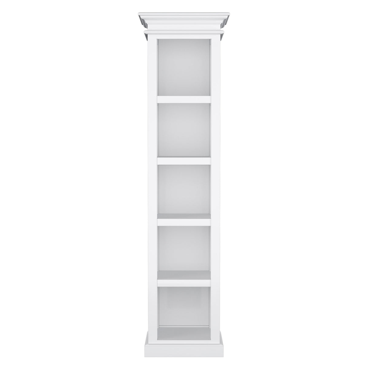 Halifax Thin Line Bookcase - Weiß | Marcottestyle