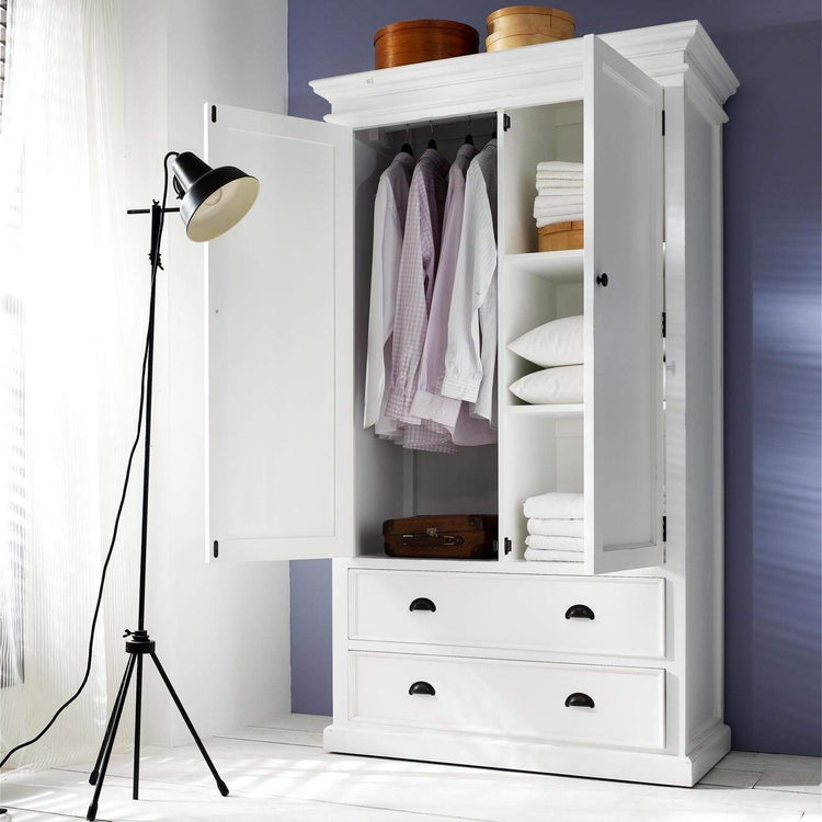 Halifax Wardrobe - Wit | Marcottestyle