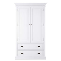 Halifax Kleiderschrank - Weiß