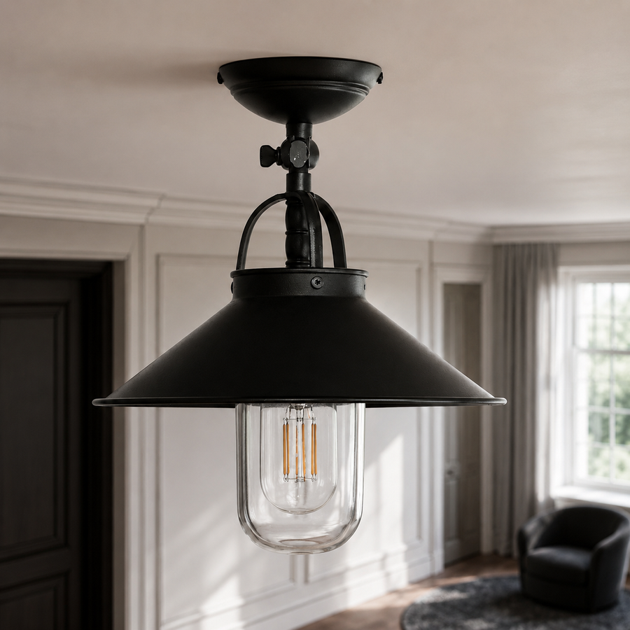 Ceiling Lamp Hedda 4311T - Schwarz