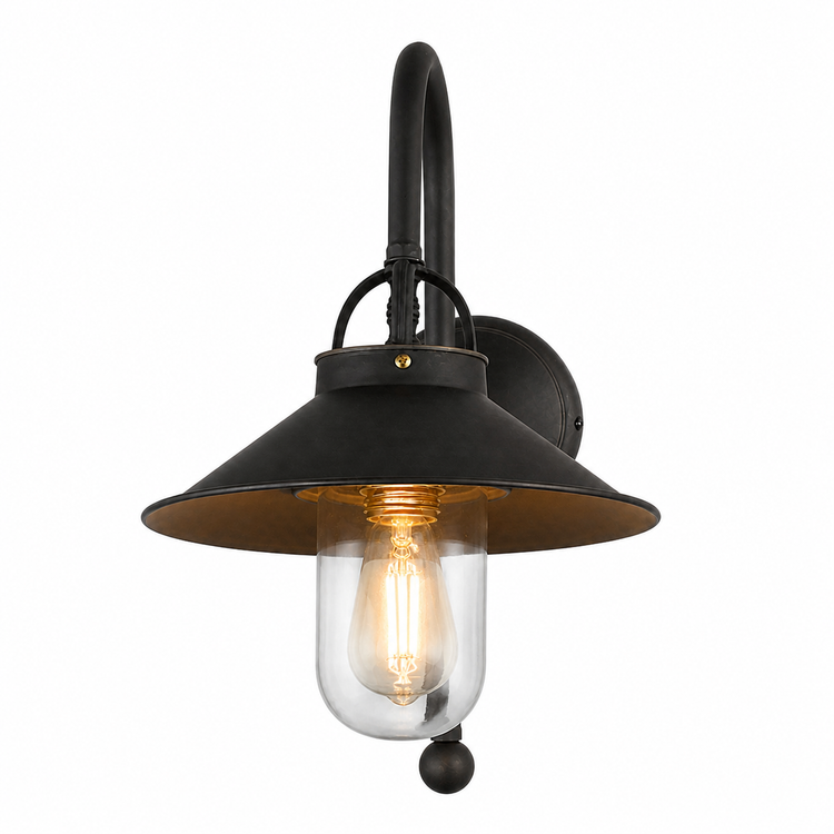 Wall Lamp Hedda 9423A - Bronze (brass)