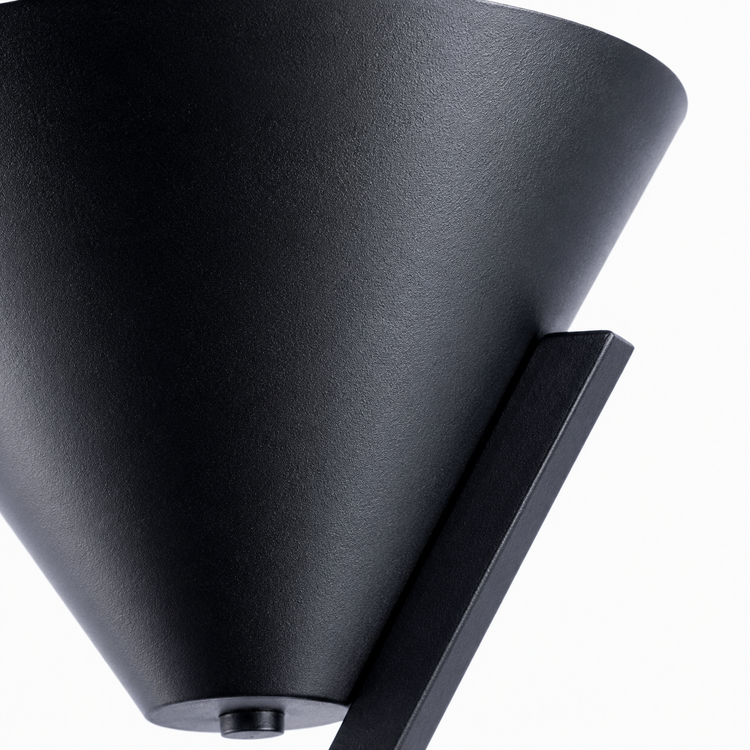 Close-up macro detail shot of Floor Lamp Heidi 4667C showing intricate fabric texture and material finish in high resolution by Marcottestyle