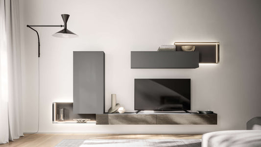 Colico living composition, second view | Marcottestyle
