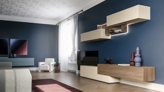 Domaso living composition, second view | Marcottestyle