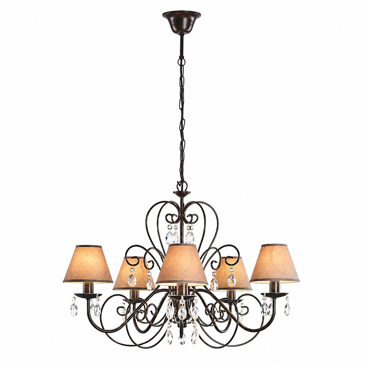 Pendant Light Saga 5757Y - Rust