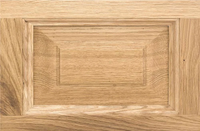 Farozi Coffee Table - White Paint & Natural Oak Sculpted Top