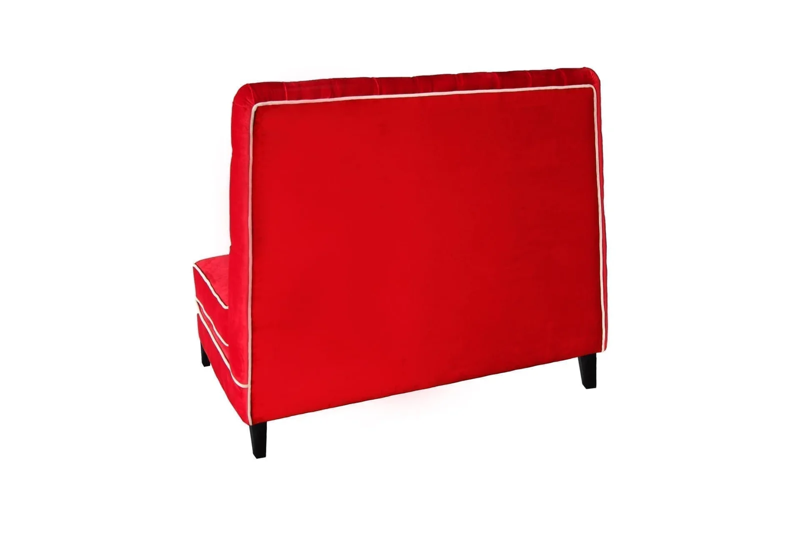 Sitzbank Sofa Ciracuse - Rot Samt - 110 x 70 x 120 cm - Luxury Customizable Dining Sitzbank